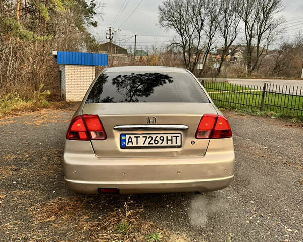 Бежевый Хонда Цивик, объемом двигателя 1.4 л и пробегом 241 тыс. км за 3100 $, фото 3 на Automoto.ua