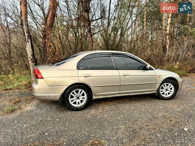 Бежевый Хонда Цивик, объемом двигателя 1.4 л и пробегом 241 тыс. км за 3100 $, фото 4 на Automoto.ua