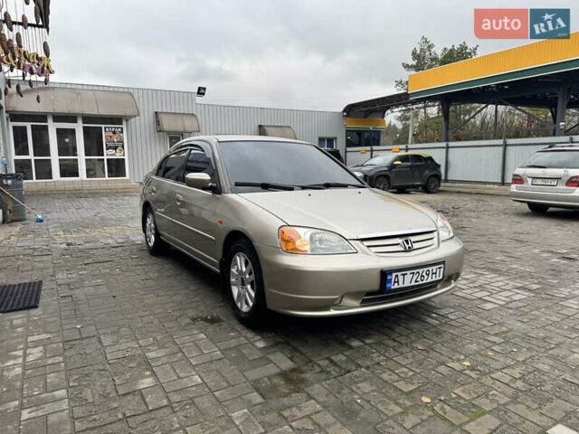Бежевый Хонда Цивик, объемом двигателя 1.4 л и пробегом 241 тыс. км за 3100 $, фото 9 на Automoto.ua