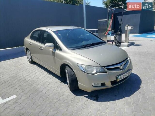 Бежевый Хонда Цивик, объемом двигателя 1.8 л и пробегом 258 тыс. км за 4200 $, фото 1 на Automoto.ua