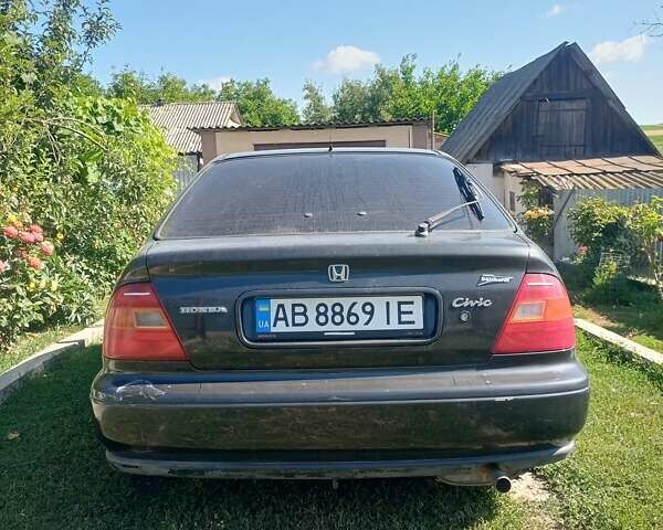 Черный Хонда Цивик, объемом двигателя 1.4 л и пробегом 338 тыс. км за 1700 $, фото 3 на Automoto.ua