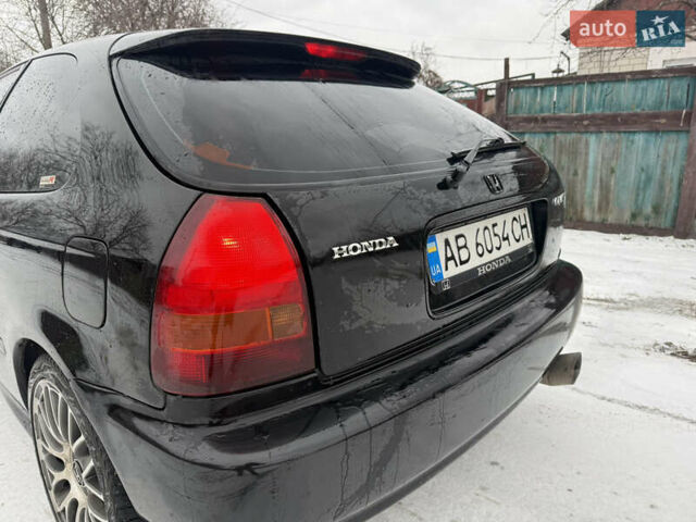 Чорний Хонда Сівік, об'ємом двигуна 1.4 л та пробігом 250 тис. км за 3000 $, фото 14 на Automoto.ua