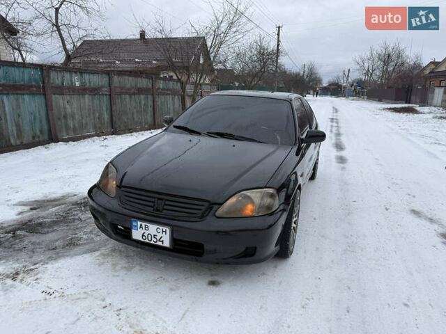 Чорний Хонда Сівік, об'ємом двигуна 1.4 л та пробігом 250 тис. км за 3000 $, фото 1 на Automoto.ua