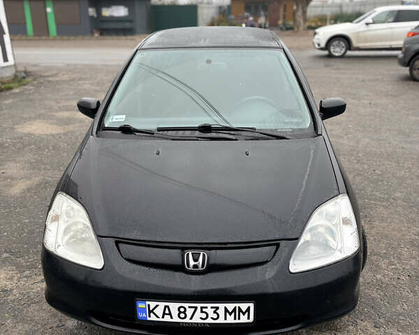 Черный Хонда Цивик, объемом двигателя 1.4 л и пробегом 300 тыс. км за 3900 $, фото 1 на Automoto.ua