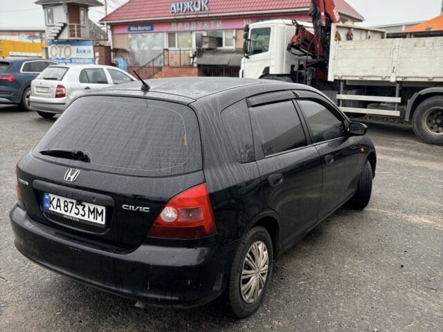 Черный Хонда Цивик, объемом двигателя 1.4 л и пробегом 300 тыс. км за 3900 $, фото 4 на Automoto.ua