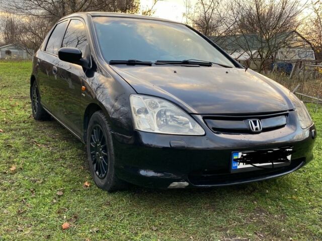 Черный Хонда Цивик, объемом двигателя 1.6 л и пробегом 327 тыс. км за 3495 $, фото 1 на Automoto.ua