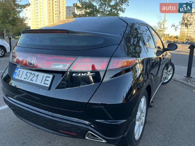 Черный Хонда Цивик, объемом двигателя 1.8 л и пробегом 185 тыс. км за 5300 $, фото 14 на Automoto.ua
