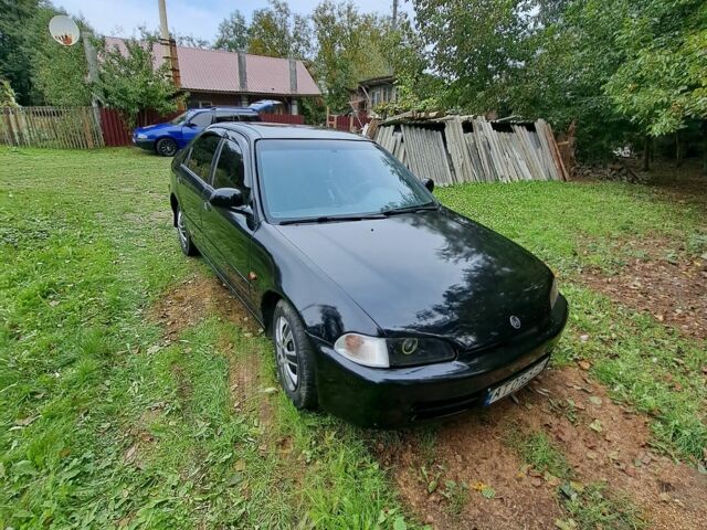 Черный Хонда Цивик, объемом двигателя 1.6 л и пробегом 300 тыс. км за 1700 $, фото 6 на Automoto.ua