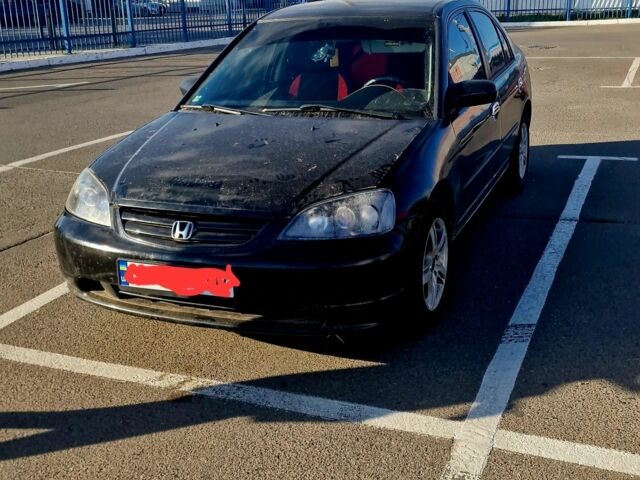 Черный Хонда Цивик, объемом двигателя 1.7 л и пробегом 250 тыс. км за 3650 $, фото 8 на Automoto.ua