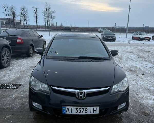 Черный Хонда Цивик, объемом двигателя 1.8 л и пробегом 282 тыс. км за 6200 $, фото 2 на Automoto.ua