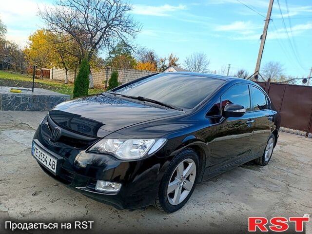 Черный Хонда Цивик, объемом двигателя 1.8 л и пробегом 227 тыс. км за 7000 $, фото 7 на Automoto.ua