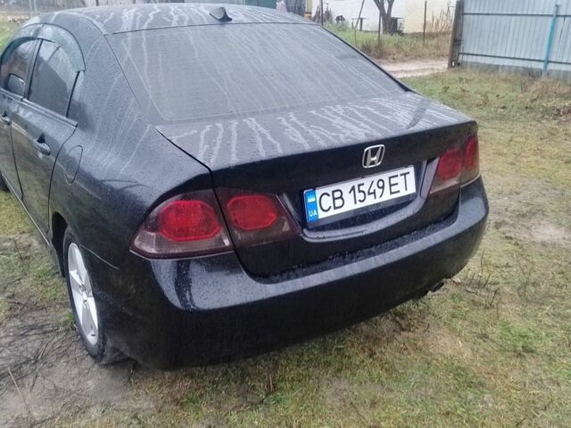 Черный Хонда Цивик, объемом двигателя 1.8 л и пробегом 230 тыс. км за 4600 $, фото 3 на Automoto.ua