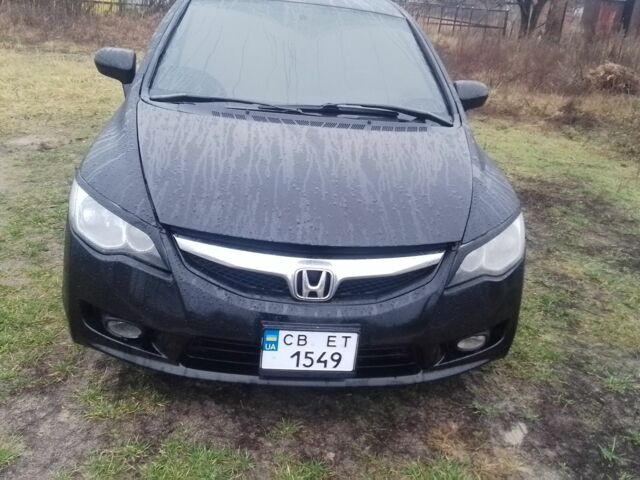 Черный Хонда Цивик, объемом двигателя 1.8 л и пробегом 230 тыс. км за 4600 $, фото 5 на Automoto.ua