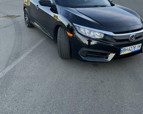 Черный Хонда Цивик, объемом двигателя 2 л и пробегом 129 тыс. км за 12300 $, фото 1 на Automoto.ua