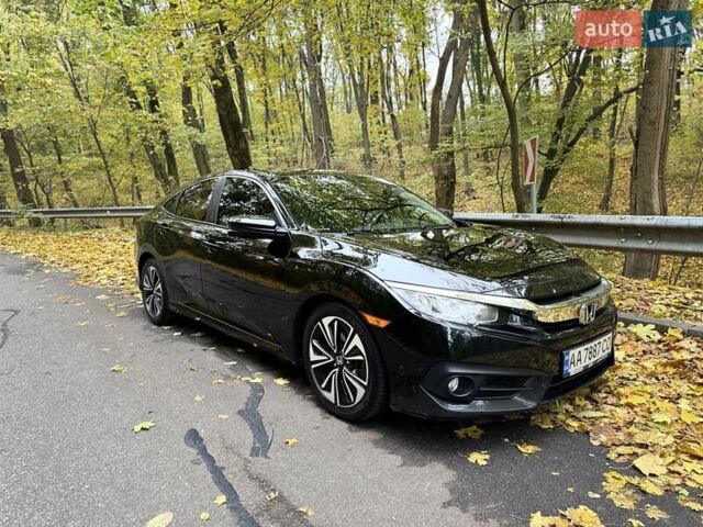 Черный Хонда Цивик, объемом двигателя 1.5 л и пробегом 133 тыс. км за 15500 $, фото 7 на Automoto.ua