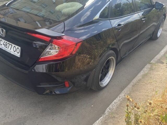 Черный Хонда Цивик, объемом двигателя 2 л и пробегом 85 тыс. км за 12500 $, фото 1 на Automoto.ua