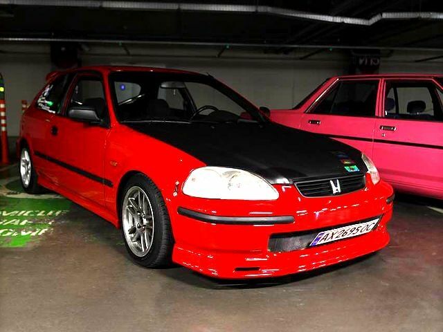 Красный Хонда Цивик, объемом двигателя 1.4 л и пробегом 0 тыс. км за 5700 $, фото 6 на Automoto.ua