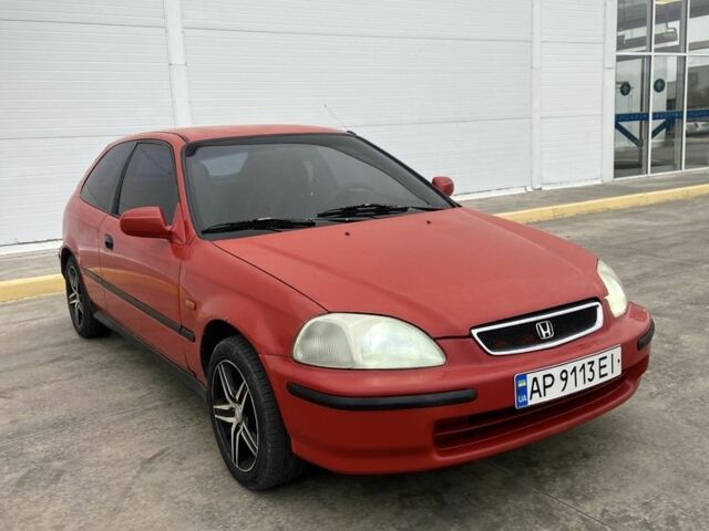 Червоний Хонда Сівік, об'ємом двигуна 1.3 л та пробігом 250 тис. км за 1999 $, фото 3 на Automoto.ua