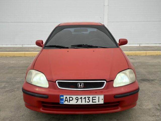 Червоний Хонда Сівік, об'ємом двигуна 1.3 л та пробігом 250 тис. км за 1999 $, фото 2 на Automoto.ua
