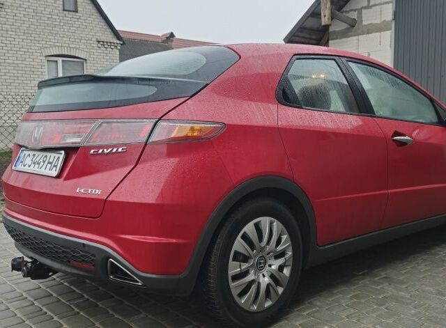 Красный Хонда Цивик, объемом двигателя 2.2 л и пробегом 276 тыс. км за 5700 $, фото 6 на Automoto.ua