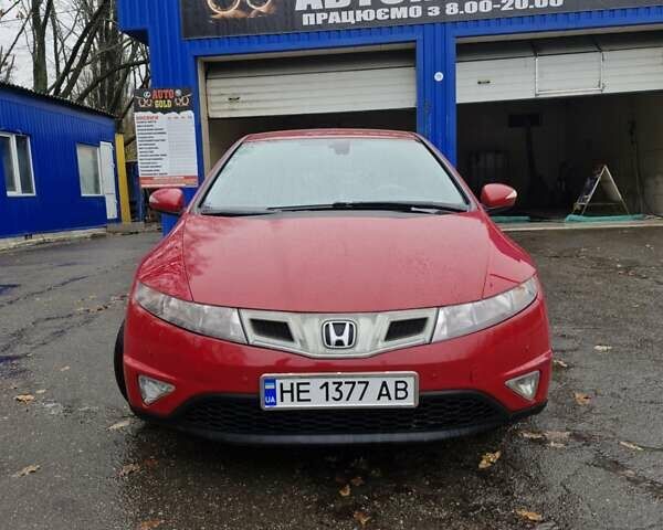 Червоний Хонда Сівік, об'ємом двигуна 1.8 л та пробігом 196 тис. км за 4850 $, фото 1 на Automoto.ua