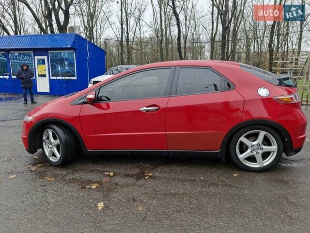 Червоний Хонда Сівік, об'ємом двигуна 1.8 л та пробігом 196 тис. км за 4850 $, фото 8 на Automoto.ua