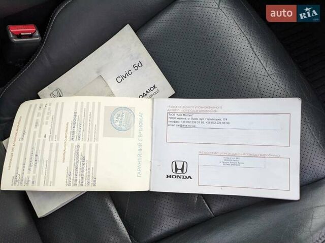 Красный Хонда Цивик, объемом двигателя 1.8 л и пробегом 199 тыс. км за 8900 $, фото 52 на Automoto.ua