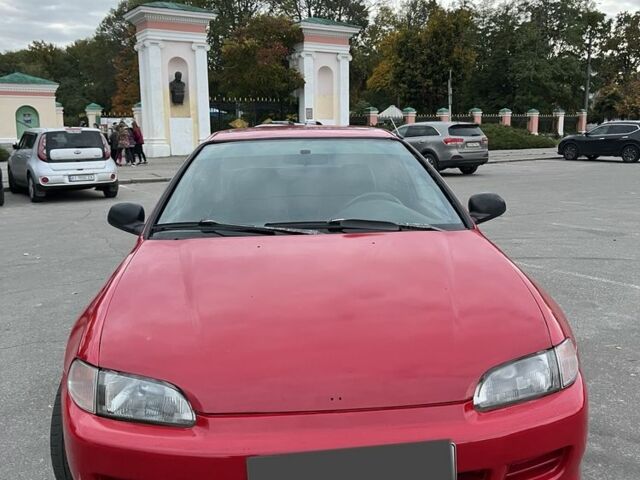 Красный Хонда Цивик, объемом двигателя 1.5 л и пробегом 350 тыс. км за 3500 $, фото 6 на Automoto.ua