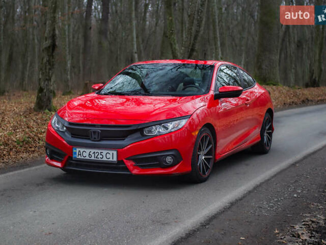 Красный Хонда Цивик, объемом двигателя 1.5 л и пробегом 130 тыс. км за 14500 $, фото 2 на Automoto.ua