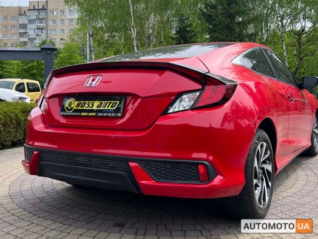 Красный Хонда Цивик, объемом двигателя 2 л и пробегом 101 тыс. км за 15200 $, фото 6 на Automoto.ua