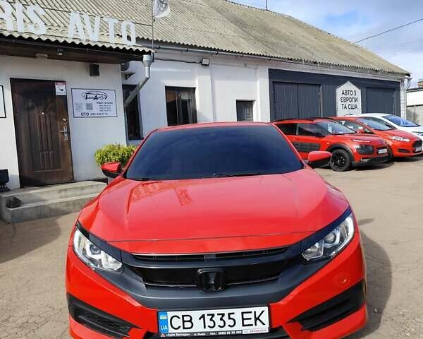 Червоний Хонда Сівік, об'ємом двигуна 2 л та пробігом 87 тис. км за 14900 $, фото 7 на Automoto.ua