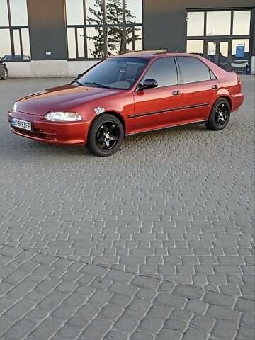 Красный Хонда Цивик, объемом двигателя 1.5 л и пробегом 5 тыс. км за 3200 $, фото 11 на Automoto.ua