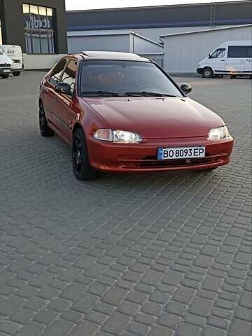 Красный Хонда Цивик, объемом двигателя 1.5 л и пробегом 5 тыс. км за 3200 $, фото 4 на Automoto.ua