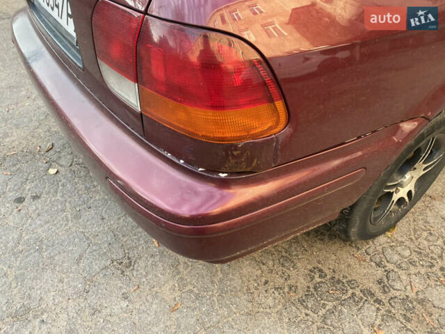 Красный Хонда Цивик, объемом двигателя 1.4 л и пробегом 390 тыс. км за 3400 $, фото 6 на Automoto.ua