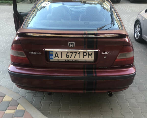 Красный Хонда Цивик, объемом двигателя 1.5 л и пробегом 190 тыс. км за 2500 $, фото 12 на Automoto.ua