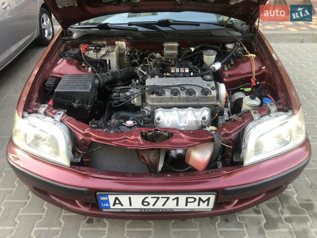 Красный Хонда Цивик, объемом двигателя 1.5 л и пробегом 190 тыс. км за 2500 $, фото 13 на Automoto.ua
