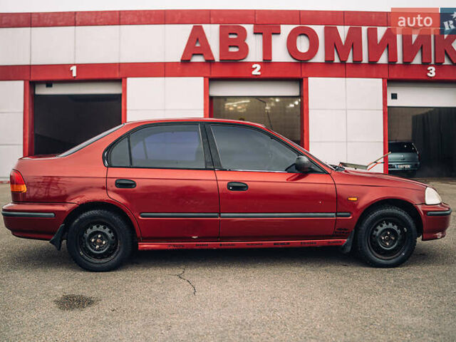 Червоний Хонда Сівік, об'ємом двигуна 1.4 л та пробігом 222 тис. км за 2800 $, фото 6 на Automoto.ua