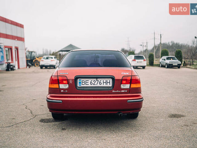 Червоний Хонда Сівік, об'ємом двигуна 1.4 л та пробігом 222 тис. км за 2800 $, фото 4 на Automoto.ua