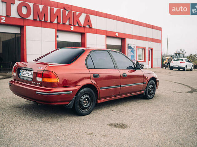 Червоний Хонда Сівік, об'ємом двигуна 1.4 л та пробігом 222 тис. км за 2800 $, фото 7 на Automoto.ua