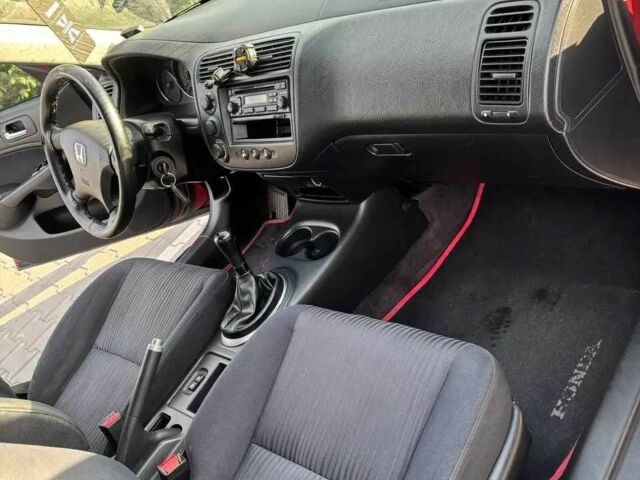 Красный Хонда Цивик, объемом двигателя 1.6 л и пробегом 424 тыс. км за 3000 $, фото 10 на Automoto.ua