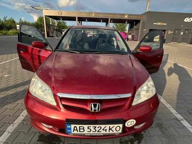 Красный Хонда Цивик, объемом двигателя 1.6 л и пробегом 424 тыс. км за 3000 $, фото 1 на Automoto.ua