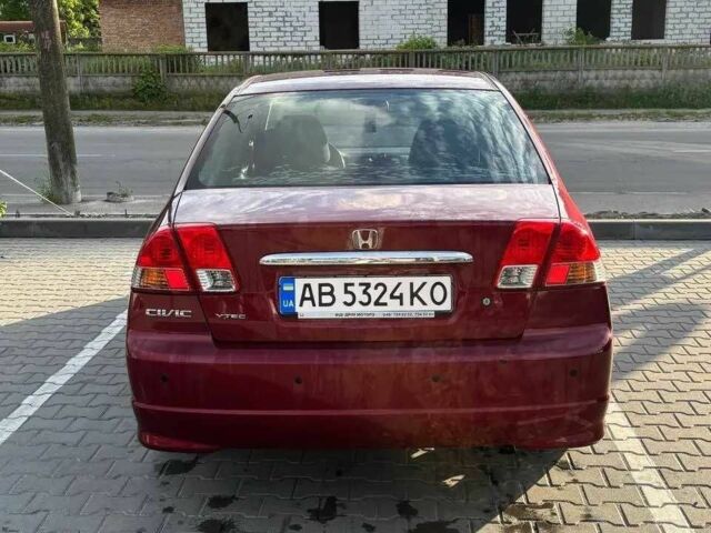 Красный Хонда Цивик, объемом двигателя 1.6 л и пробегом 424 тыс. км за 3000 $, фото 2 на Automoto.ua