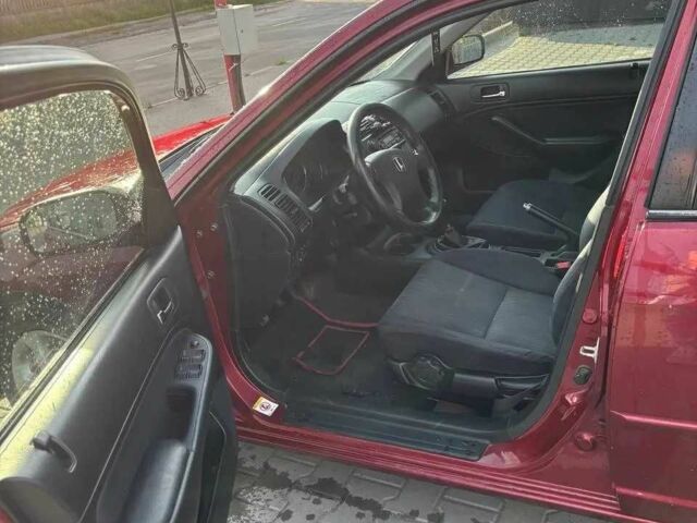 Красный Хонда Цивик, объемом двигателя 1.6 л и пробегом 424 тыс. км за 3000 $, фото 9 на Automoto.ua