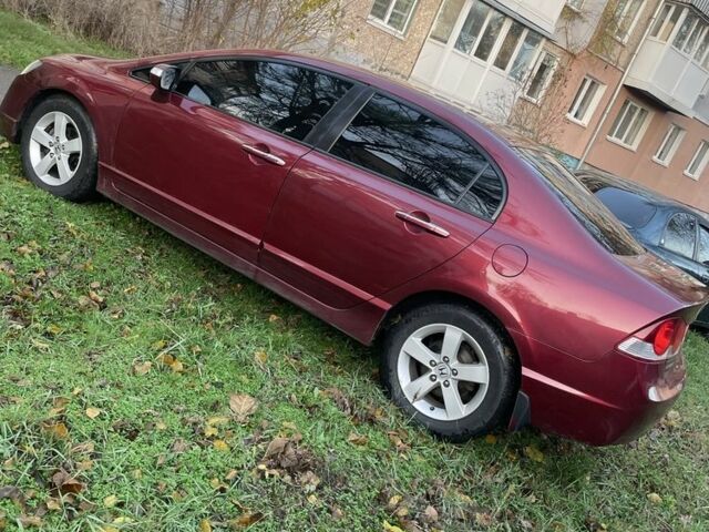Красный Хонда Цивик, объемом двигателя 1.8 л и пробегом 198 тыс. км за 6400 $, фото 3 на Automoto.ua