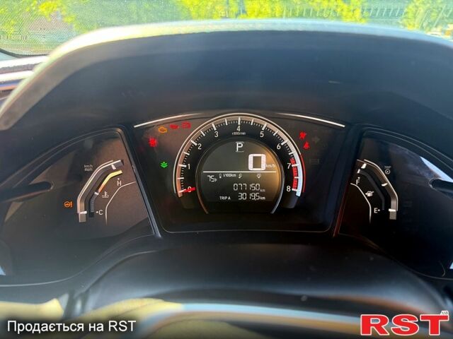 Красный Хонда Цивик, объемом двигателя 1.9 л и пробегом 77 тыс. км за 11000 $, фото 2 на Automoto.ua