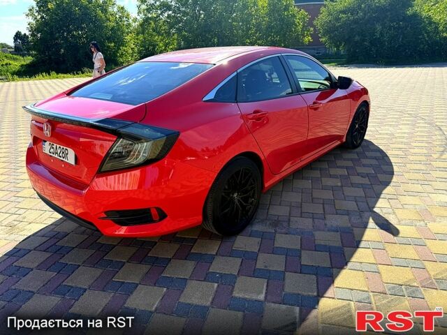 Красный Хонда Цивик, объемом двигателя 1.9 л и пробегом 77 тыс. км за 11000 $, фото 1 на Automoto.ua