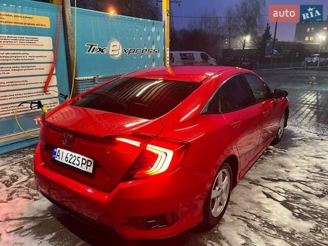 Красный Хонда Цивик, объемом двигателя 2 л и пробегом 107 тыс. км за 11500 $, фото 3 на Automoto.ua