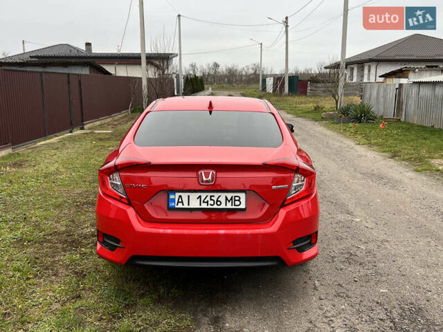 Червоний Хонда Сівік, об'ємом двигуна 2 л та пробігом 183 тис. км за 12700 $, фото 5 на Automoto.ua