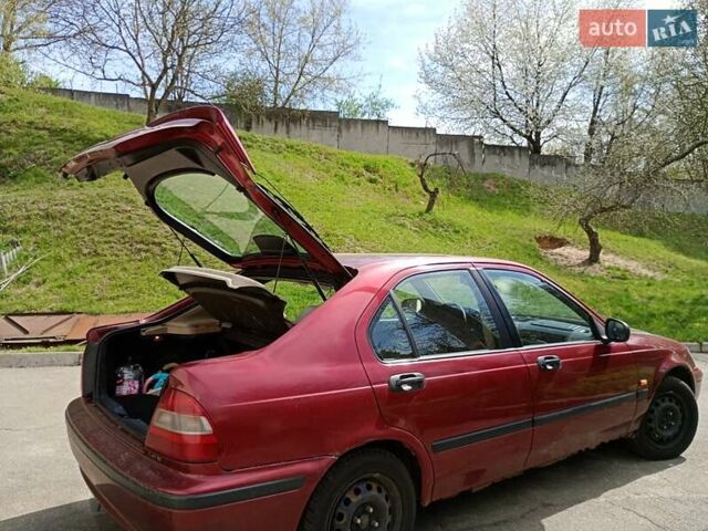 Красный Хонда Цивик, объемом двигателя 1.4 л и пробегом 390 тыс. км за 2250 $, фото 12 на Automoto.ua