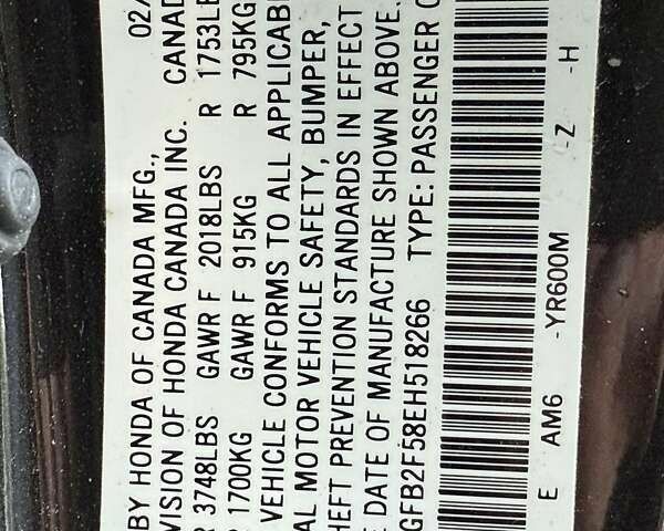 Хонда Цивик, объемом двигателя 1.8 л и пробегом 176 тыс. км за 9500 $, фото 28 на Automoto.ua